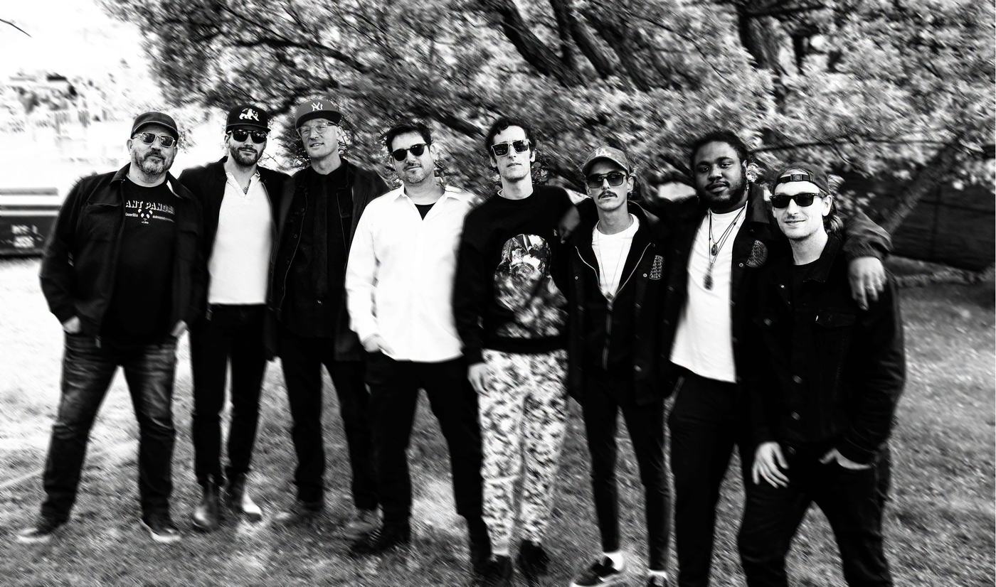 Giant Panda Guerilla Dub Squad on stage